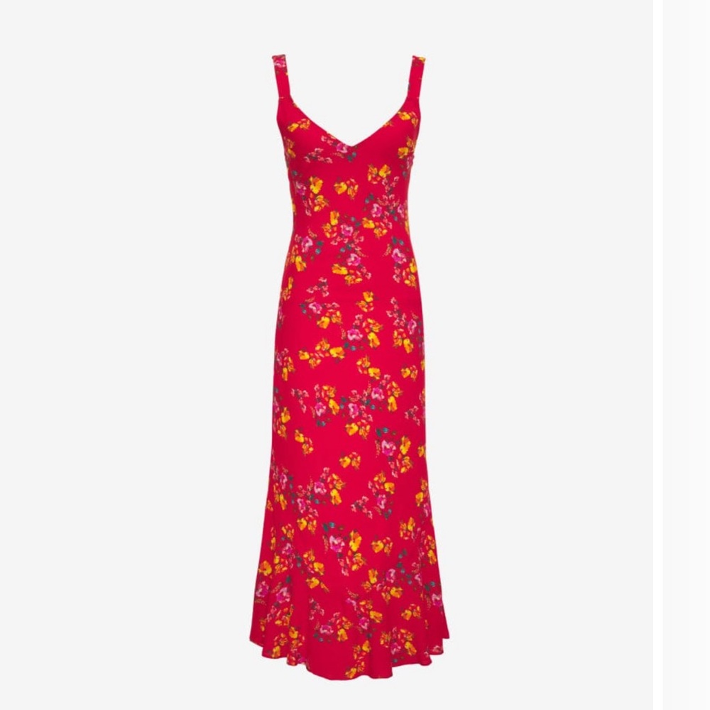 Rumored Sunnyside midi dress in Havana Bloom
